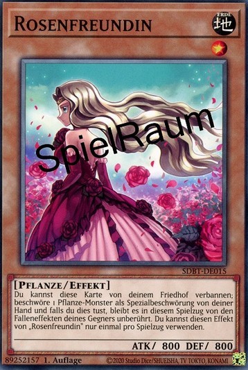 Rose Lover Single: Yu-Gi-Oh! Structure Deck: Beware of Traptrix Einzelkarte