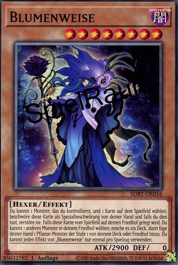 Sauge de Fleur Single: Yu-Gi-Oh! Structure Deck: Beware of Traptrix Einzelkarte