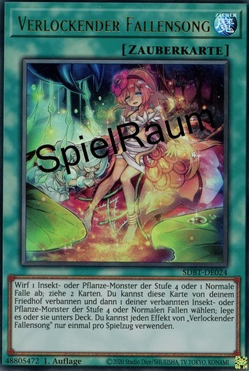 Traptantalizing Tune Single: Yu-Gi-Oh! Structure Deck: Beware of Traptrix Einzelkarte