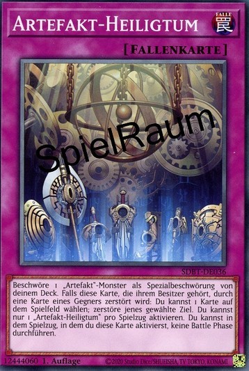 Artifact Sanctum Single: Yu-Gi-Oh! Structure Deck: Beware of Traptrix Einzelkarte
