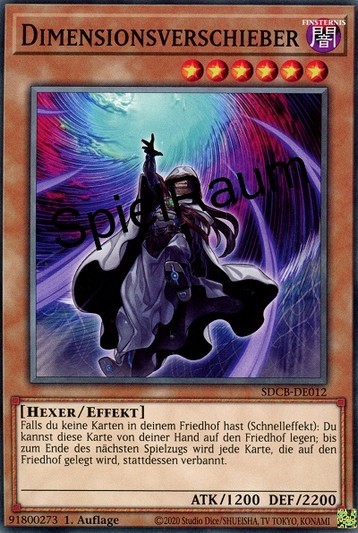 Dimension Shifter Single: Yu-Gi-Oh! Structure Deck: Legend of the Crystal Beasts Einzelkarte