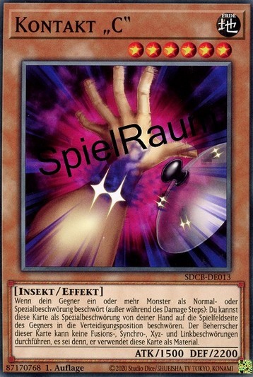 Contact "C" Single: Yu-Gi-Oh! Structure Deck: Legend of the Crystal Beasts Einzelkarte