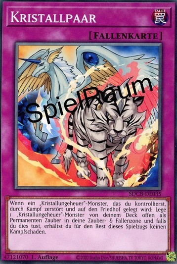 Crystal Pair Single: Yu-Gi-Oh! Structure Deck: Legend of the Crystal Beasts Einzelkarte