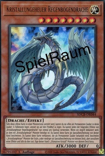 Kristallungeheuer Regenbogendrache: Yu-Gi-Oh! Karte kaufen - SpielRaum