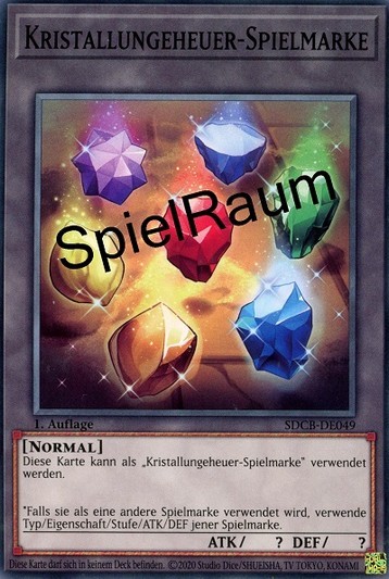 Crystal Beast Token Single: Yu-Gi-Oh! Structure Deck: Legend of the Crystal Beasts Einzelkarte