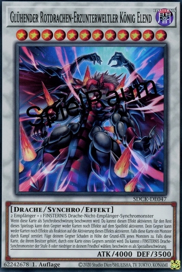 Hot Red Dragon Archfiend King Calamity