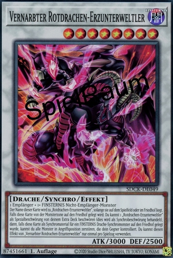 Scarred Dragon Archfiend