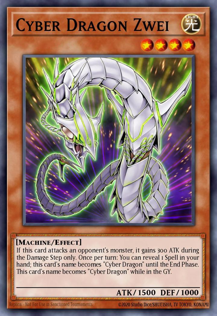 Cyber Dragon Zwei Single: Yu-Gi-Oh! Structure Deck: Cyber Strike Einzelkarte