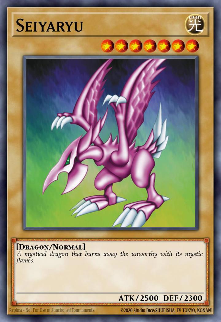 Seiyaryu Single: Yu-Gi-Oh! Stairway to the Destined Duel Einzelkarte