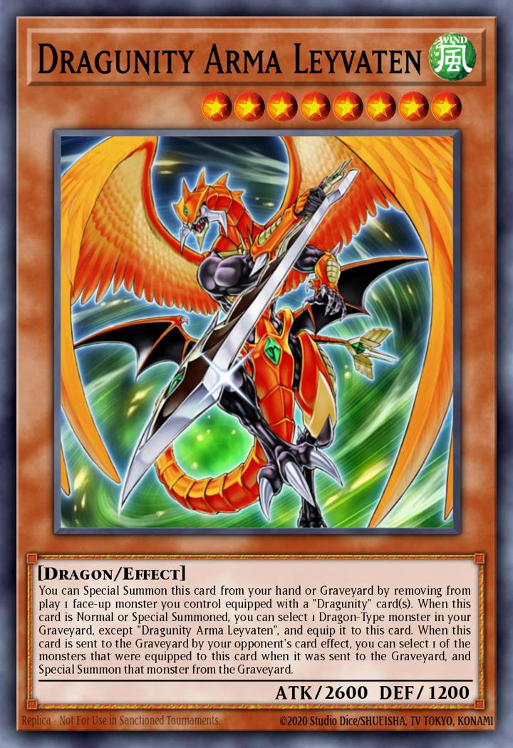 Dragunity Arma Leyvaten (V.1 - Ultra Rare)
