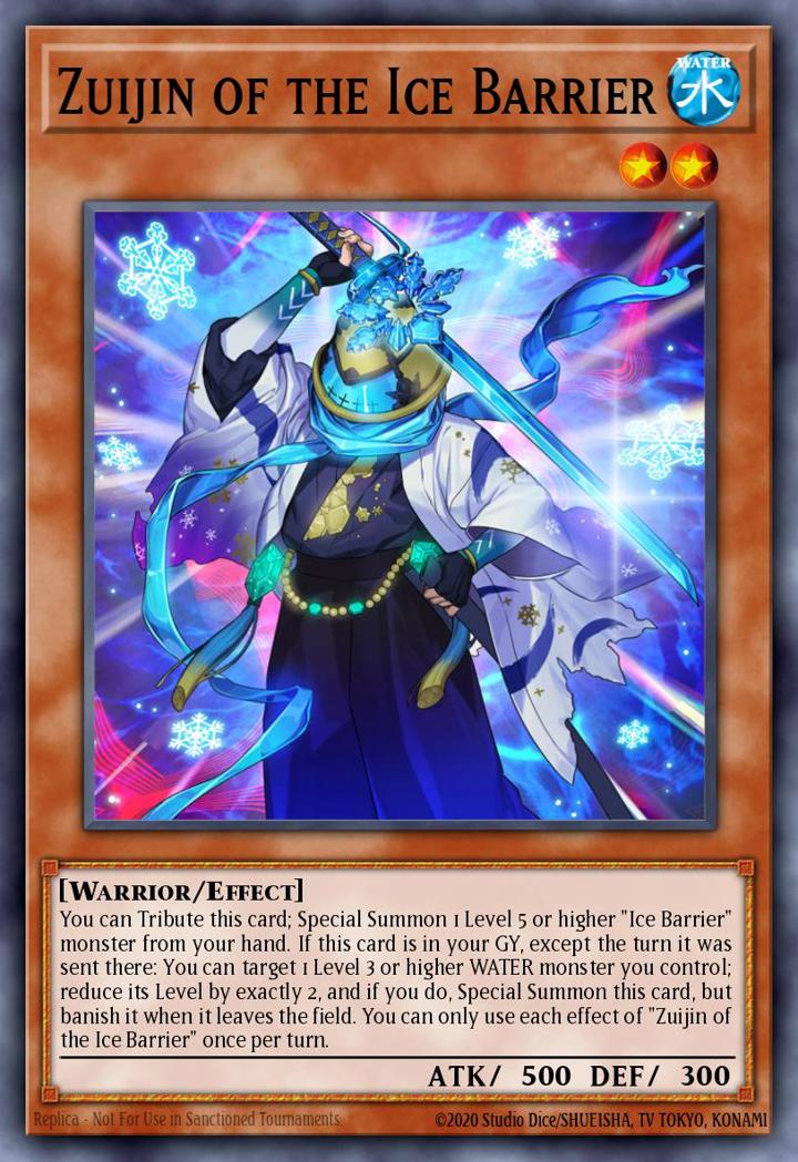 Zuijin of the Ice Barrier Single: Yu-Gi-Oh! Structure Deck: Freezing Chains Einzelkarte