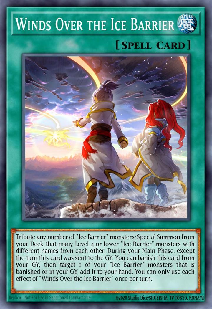 Winds Over the Ice Barrier Single: Yu-Gi-Oh! Structure Deck: Freezing Chains Einzelkarte