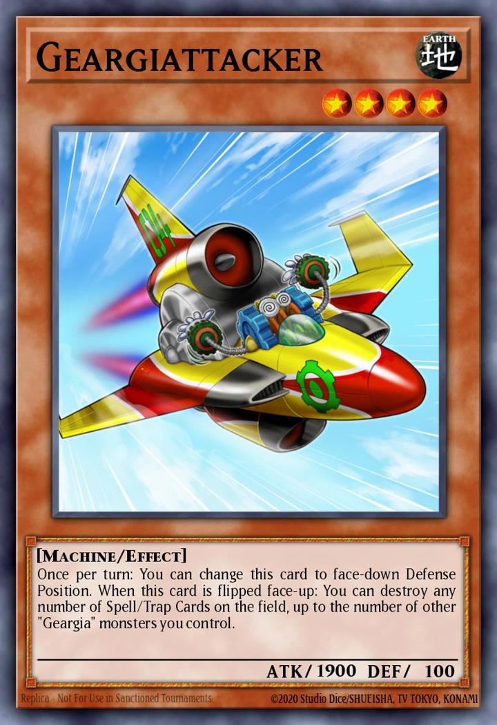 Geargiattacker Single: Yu-Gi-Oh! Structure Deck: Geargia Rampage Einzelkarte