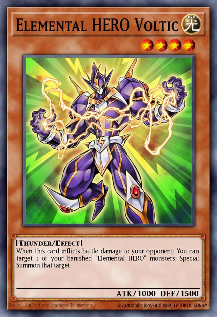 Elemental HERO Voltic Single: Yu-Gi-Oh! Structure Deck: HERO Strike Einzelkarte