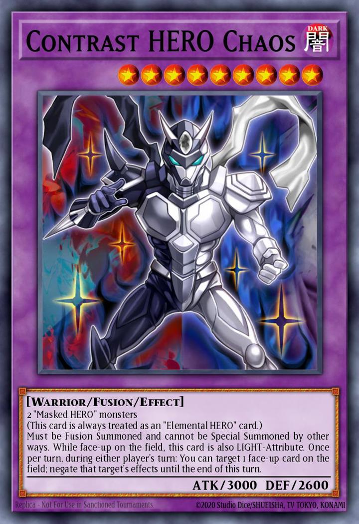 Contrast HERO Chaos Single: Yu-Gi-Oh! Structure Deck: HERO Strike Einzelkarte