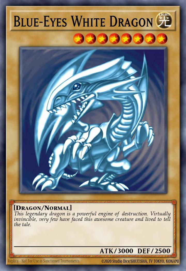 Blue-Eyes White Dragon (V.3 - Ultra Rare)