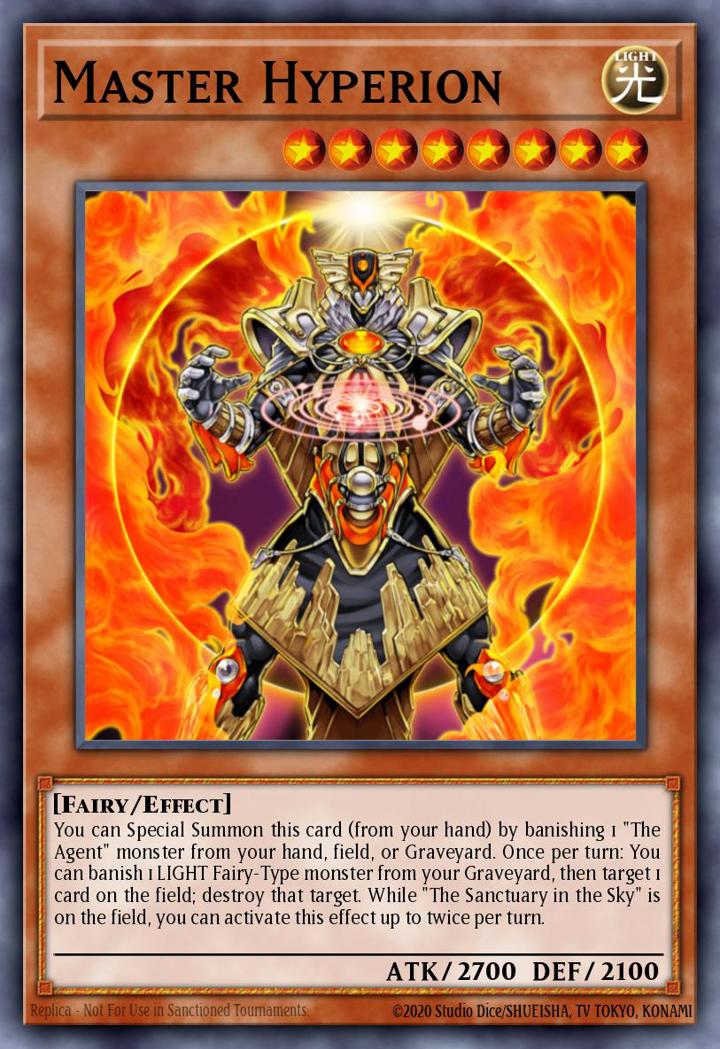 Master Hyperion (V.2 - Oversized) Single: Yu-Gi-Oh! Structure Deck: Lost Sanctuary Einzelkarte