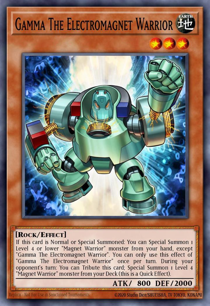 Gamma The Electromagnet Warrior Single: Yu-Gi-Oh! Structure Deck: Yugi Muto Einzelkarte