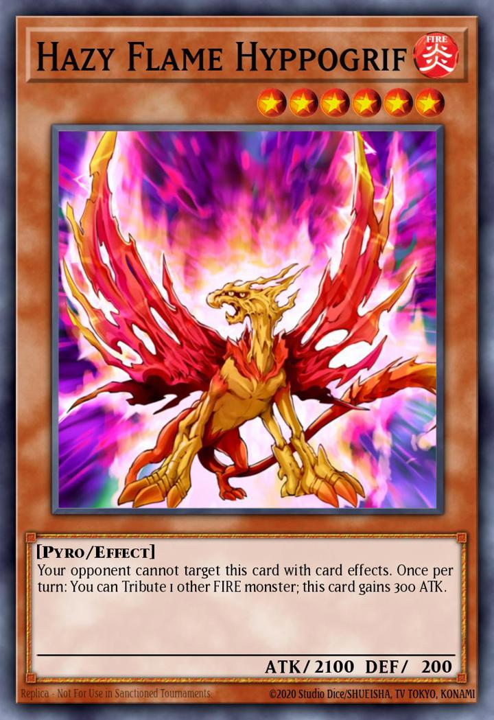 Hazy Flame Hyppogrif Single: Yu-Gi-Oh! Structure Deck: Onslaught of the Fire Kings Einzelkarte