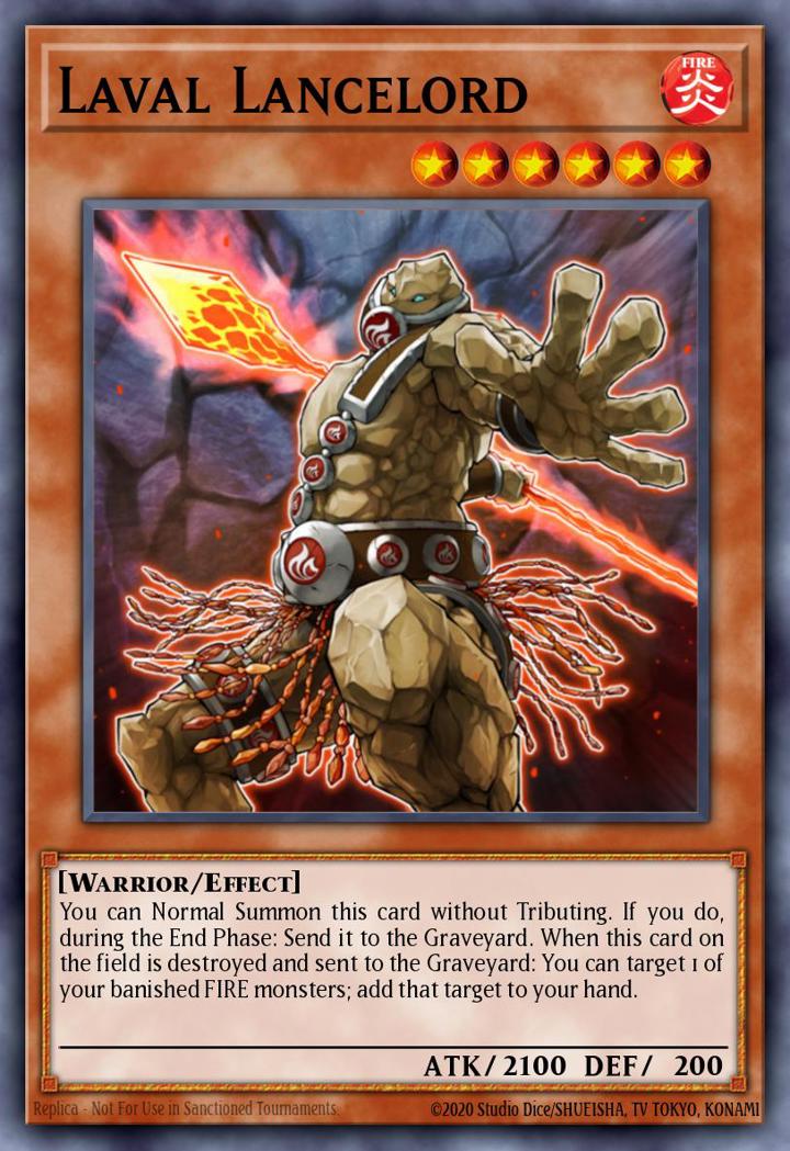 Laval Lancelord Single: Yu-Gi-Oh! Structure Deck: Onslaught of the Fire Kings Einzelkarte