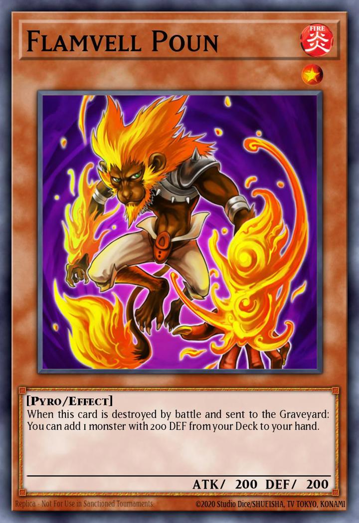 Flamvell Poun Single: Yu-Gi-Oh! Structure Deck: Onslaught of the Fire Kings Einzelkarte