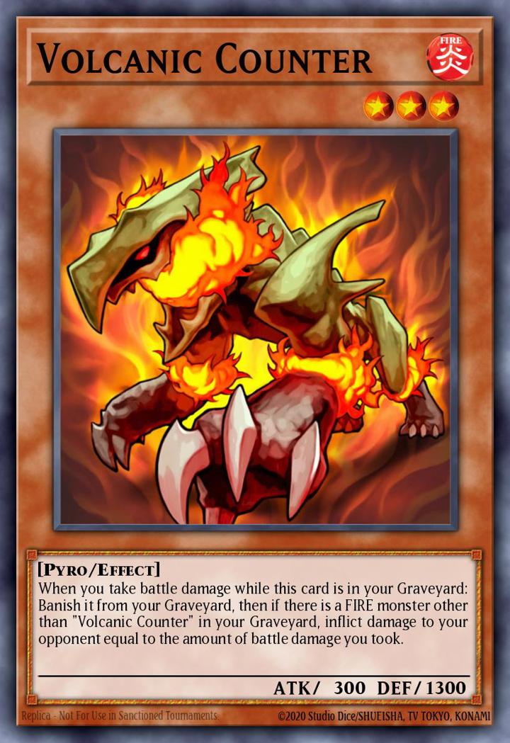 Volcanic Counter Single: Yu-Gi-Oh! Structure Deck: Onslaught of the Fire Kings Einzelkarte