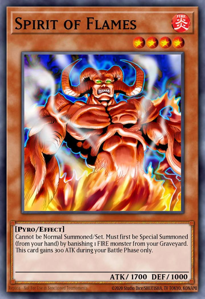 Spirit of Flames Single: Yu-Gi-Oh! Structure Deck: Onslaught of the Fire Kings Einzelkarte