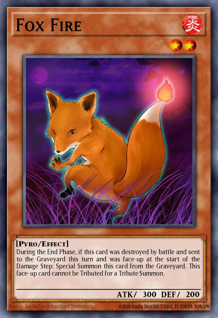Fox Fire Single: Yu-Gi-Oh! Structure Deck: Onslaught of the Fire Kings Einzelkarte