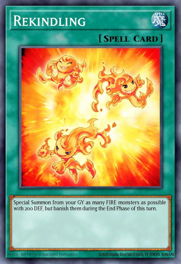 Rekindling Single: Yu-Gi-Oh! Structure Deck: Onslaught of the Fire Kings Einzelkarte