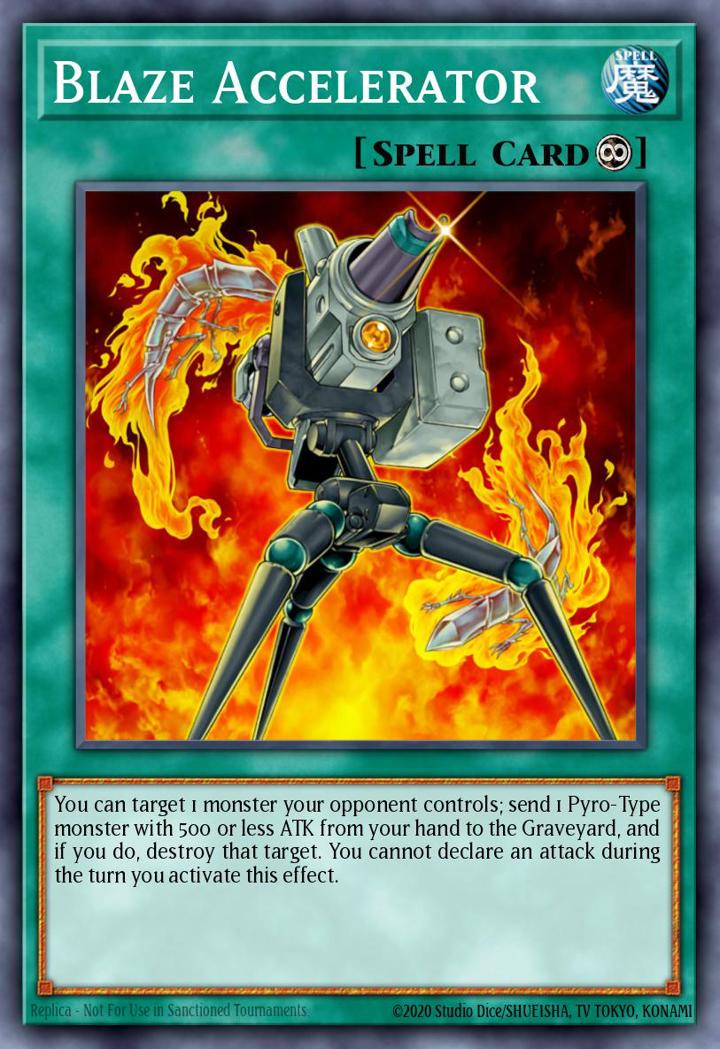 Blaze Accelerator Single: Yu-Gi-Oh! Structure Deck: Onslaught of the Fire Kings Einzelkarte