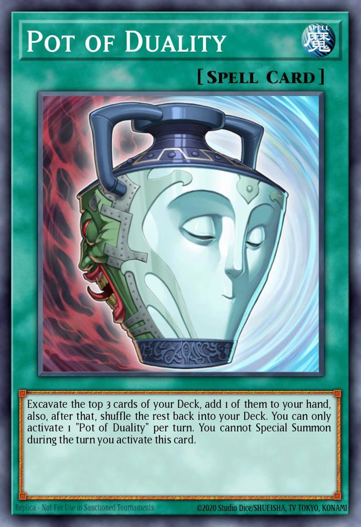 Pot of Duality Single: Yu-Gi-Oh! Structure Deck: Onslaught of the Fire Kings Einzelkarte
