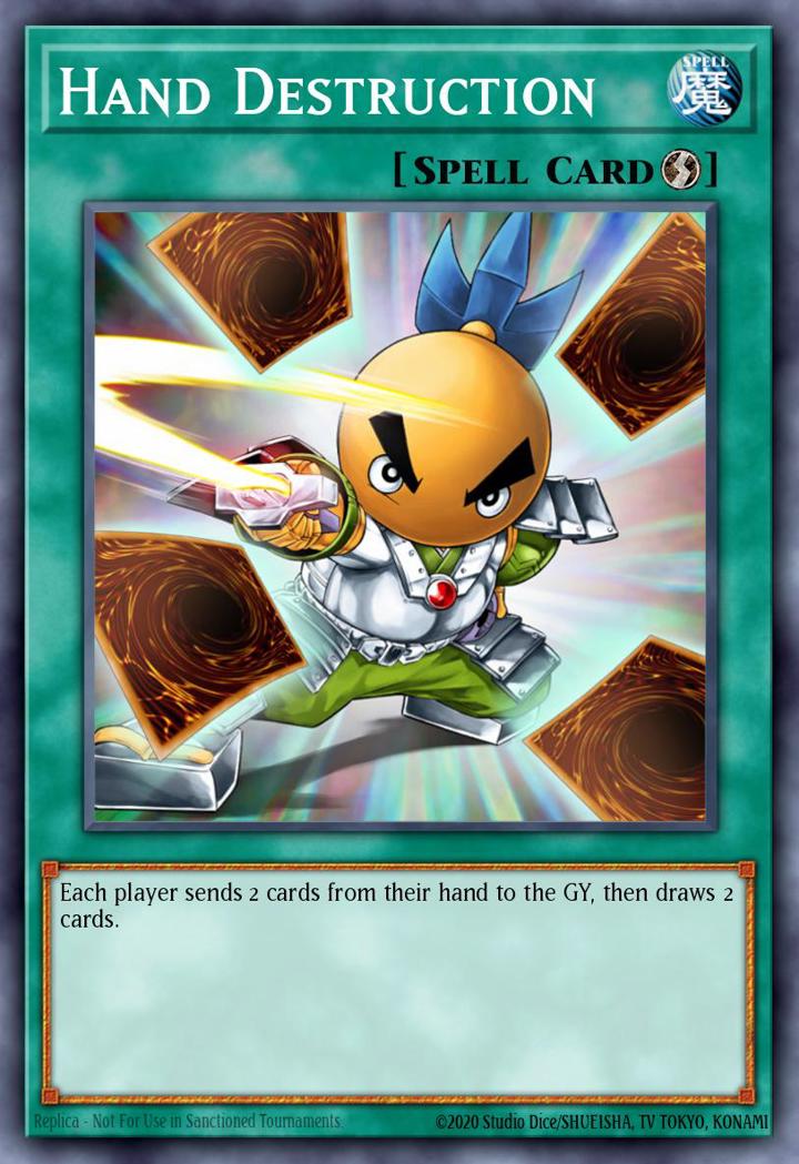 Hand Destruction Single: Yu-Gi-Oh! Structure Deck: Onslaught of the Fire Kings Einzelkarte
