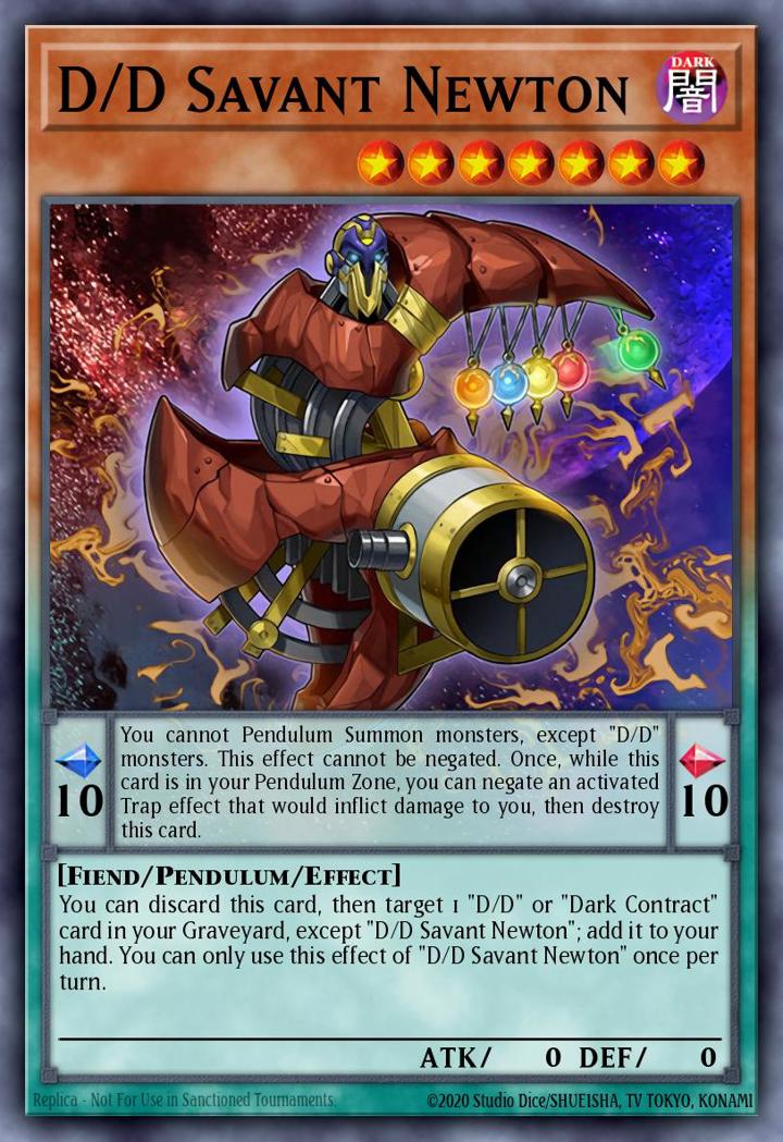 D/D Savant Newton Single: Yu-Gi-Oh! Structure Deck: Pendulum Domination Einzelkarte