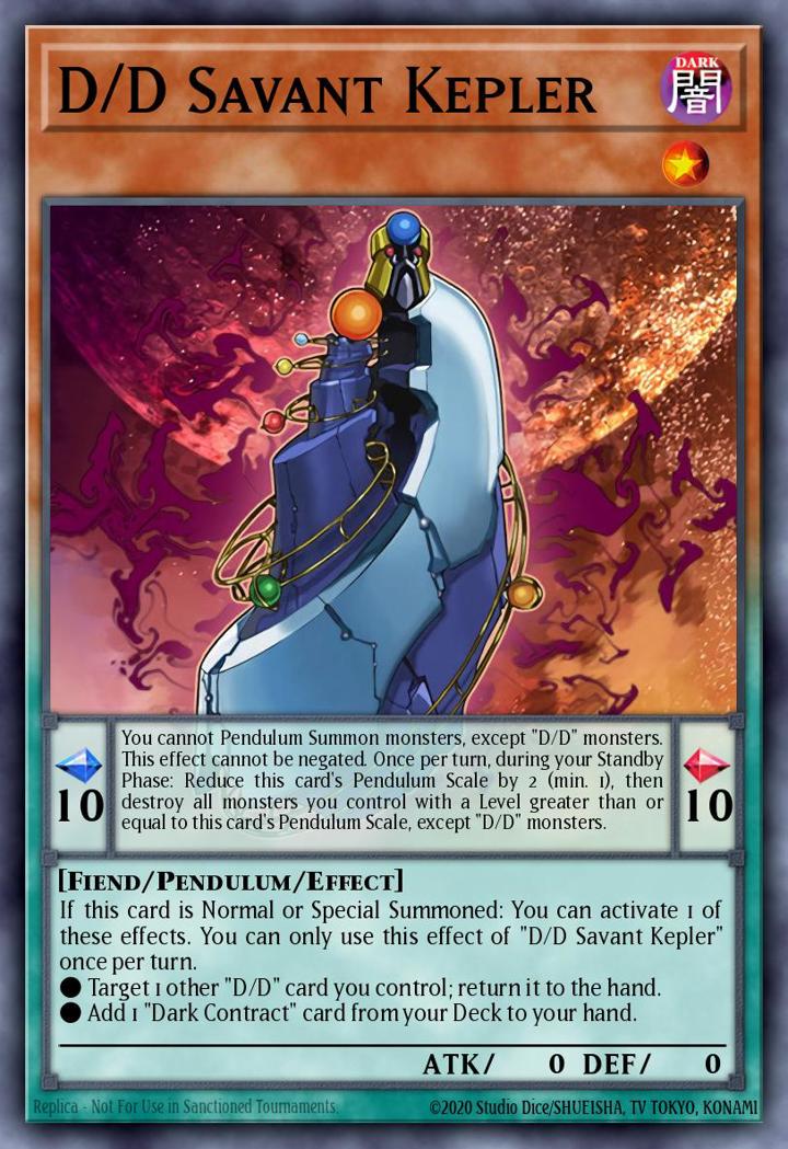 D/D Savant Kepler Single: Yu-Gi-Oh! Structure Deck: Pendulum Domination Einzelkarte
