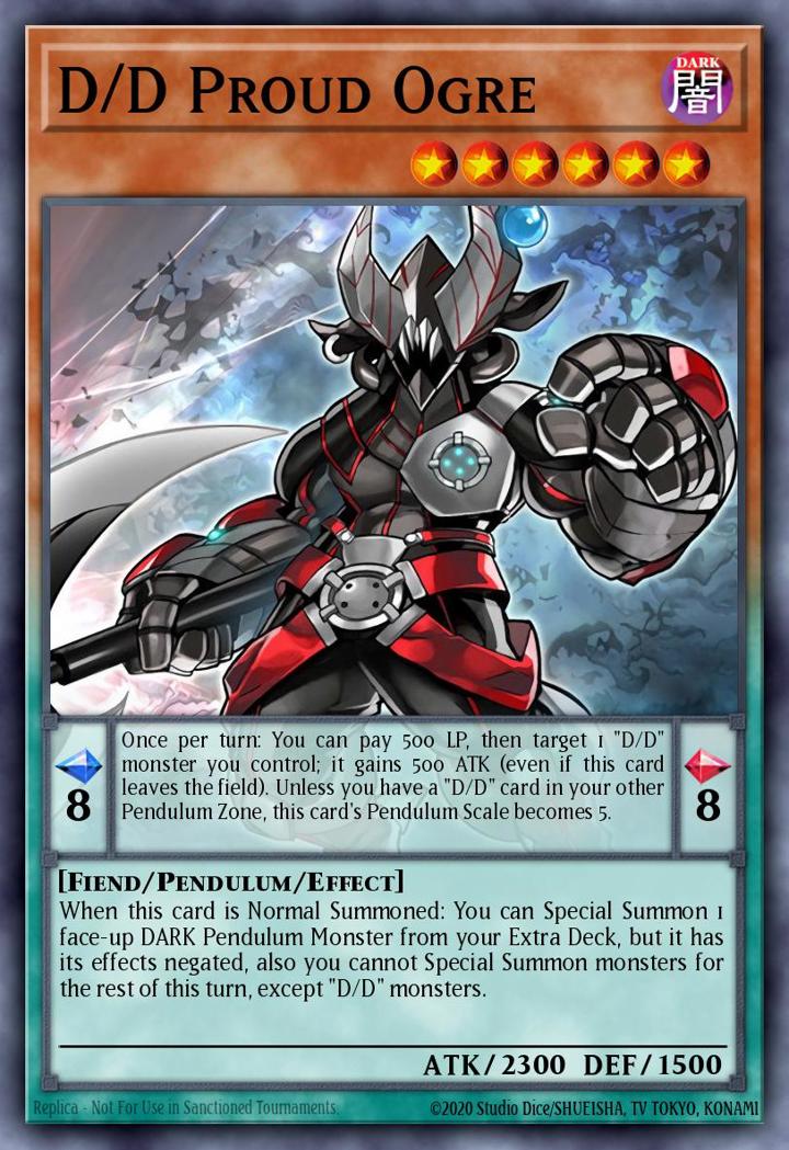 D/D Proud Ogre Single: Yu-Gi-Oh! Structure Deck: Pendulum Domination Einzelkarte