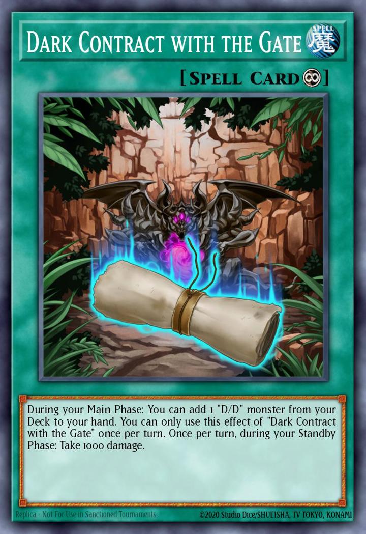Dark Contract with the Gate Single: Yu-Gi-Oh! Structure Deck: Pendulum Domination Einzelkarte