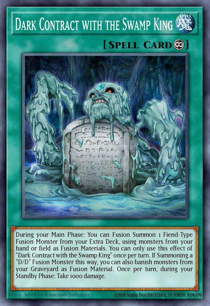 Dark Contract with the Swamp King Single: Yu-Gi-Oh! Structure Deck: Pendulum Domination Einzelkarte