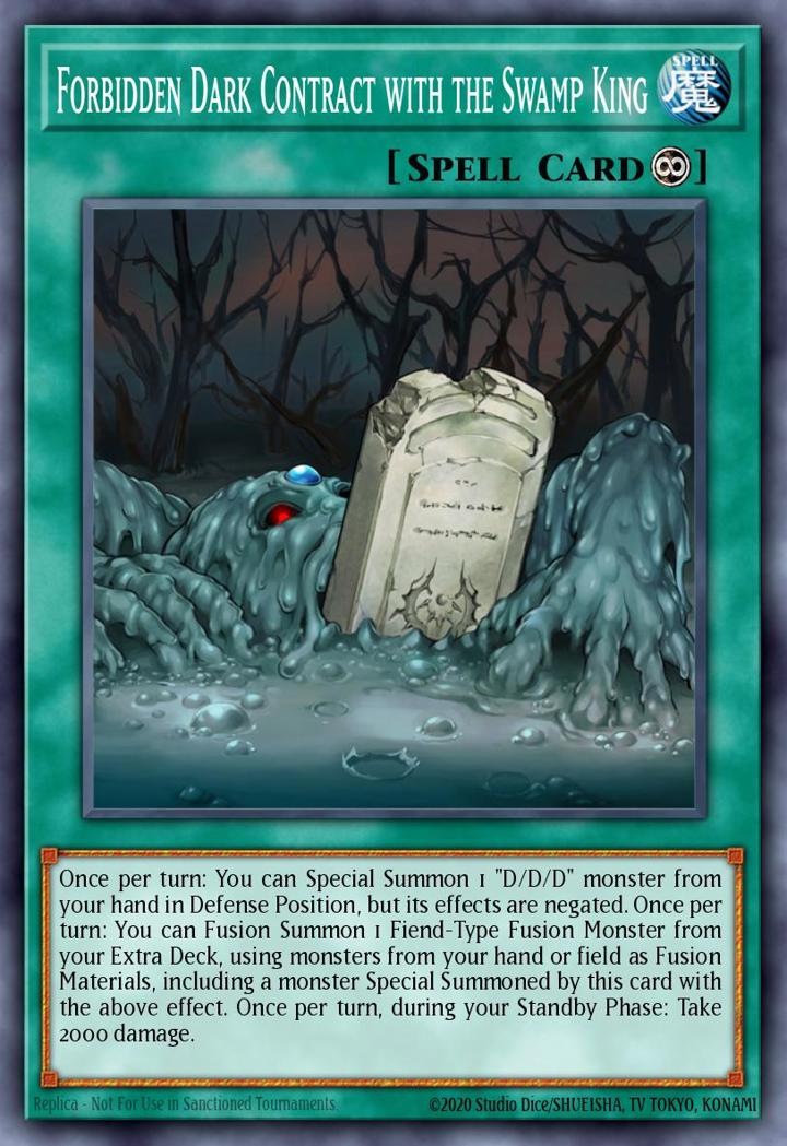Forbidden Dark Contract with the Swamp King Single: Yu-Gi-Oh! Structure Deck: Pendulum Domination Einzelkarte