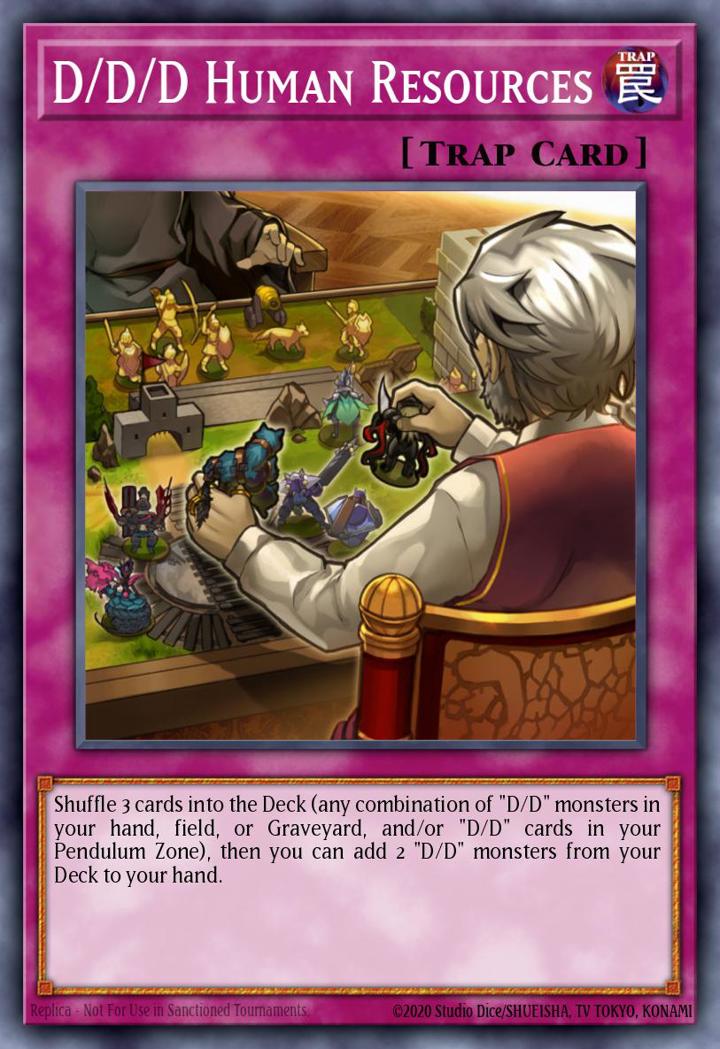 D/D/D Human Resources Single: Yu-Gi-Oh! Structure Deck: Pendulum Domination Einzelkarte