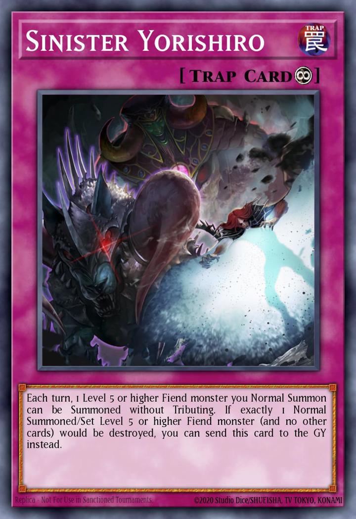 Sinister Yorishiro Single: Yu-Gi-Oh! Structure Deck: Pendulum Domination Einzelkarte