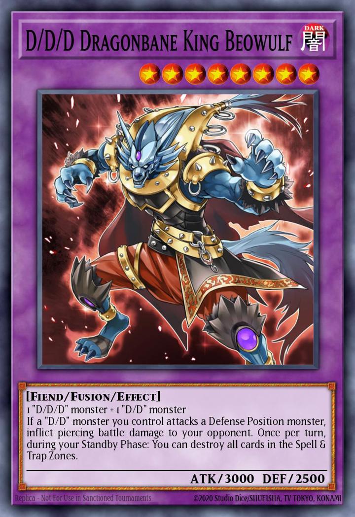 D/D/D Dragonbane King Beowulf Single: Yu-Gi-Oh! Structure Deck: Pendulum Domination Einzelkarte