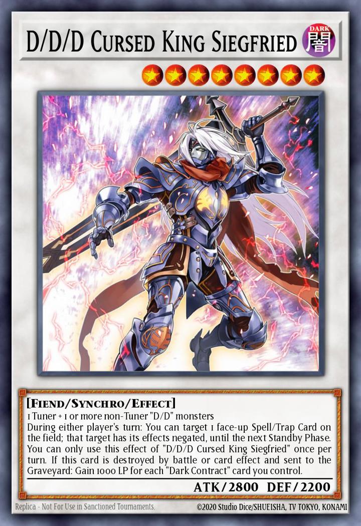 D/D/D Cursed King Siegfried Single: Yu-Gi-Oh! Structure Deck: Pendulum Domination Einzelkarte