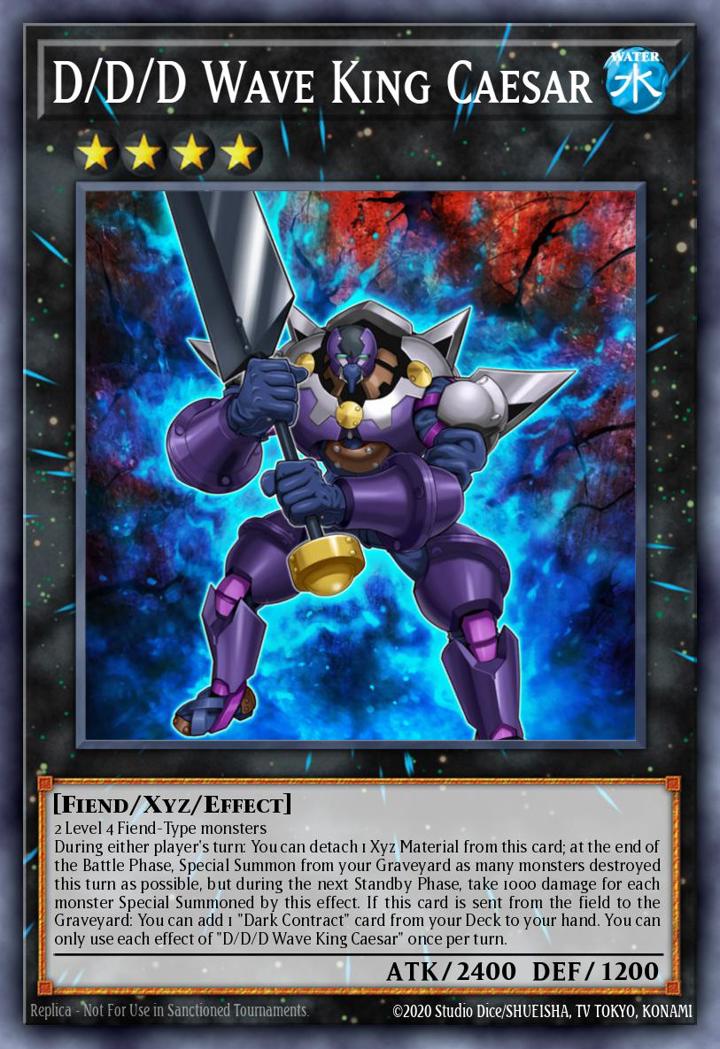 D/D/D Wave King Caesar Single: Yu-Gi-Oh! Structure Deck: Pendulum Domination Einzelkarte