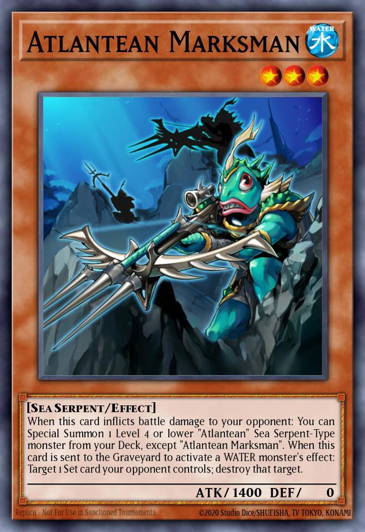Atlantean Marksman Single: Yu-Gi-Oh! Structure Deck: Realm of the Sea Emperor Einzelkarte