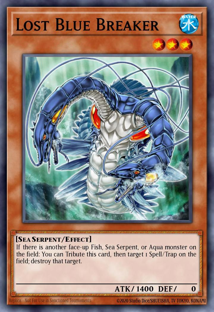 Lost Blue Breaker Single: Yu-Gi-Oh! Structure Deck: Realm of the Sea Emperor Einzelkarte
