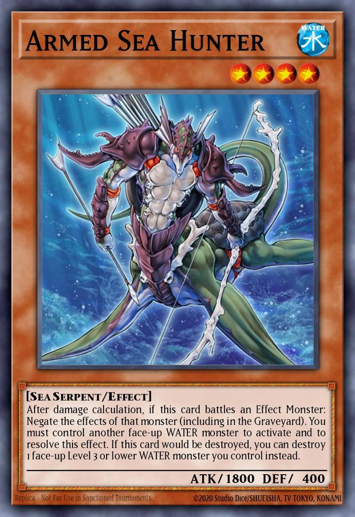 Armed Sea Hunter Single: Yu-Gi-Oh! Structure Deck: Realm of the Sea Emperor Einzelkarte