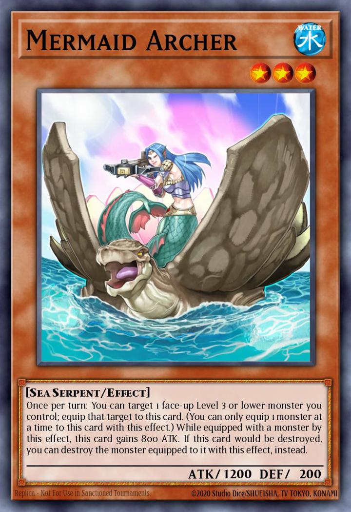 Mermaid Archer Single: Yu-Gi-Oh! Structure Deck: Realm of the Sea Emperor Einzelkarte