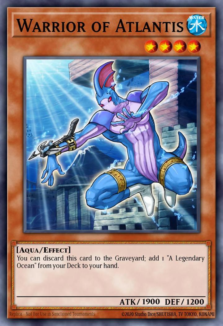 Warrior of Atlantis Single: Yu-Gi-Oh! Structure Deck: Realm of the Sea Emperor Einzelkarte