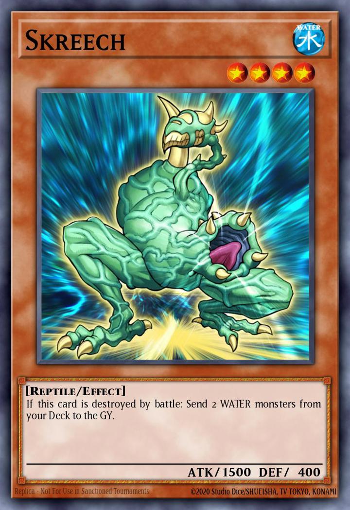 Skreech Single: Yu-Gi-Oh! Structure Deck: Realm of the Sea Emperor Einzelkarte