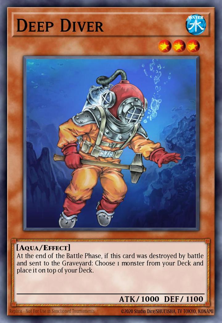 Deep Diver Single: Yu-Gi-Oh! Structure Deck: Realm of the Sea Emperor Einzelkarte